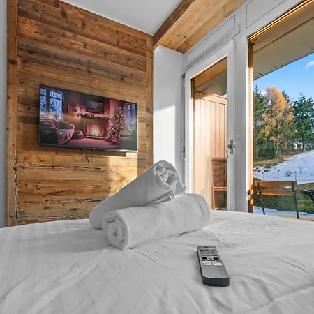 Renove Au Centre De La Lägenhet Crans-Montana